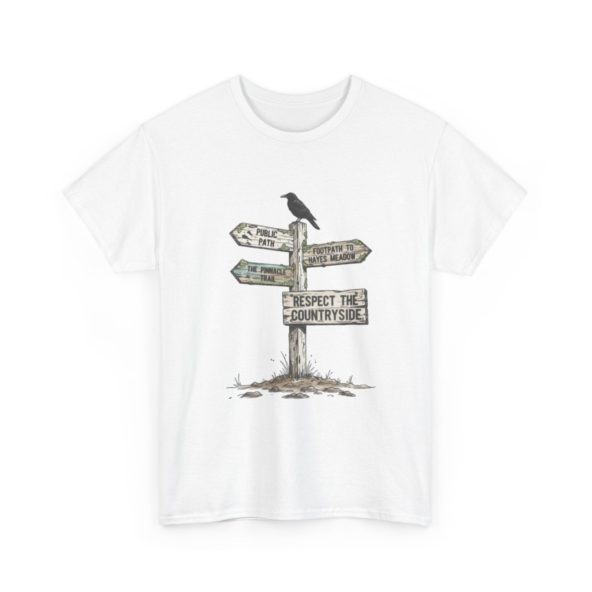 Respect the Countryside T-Shirt — Rural Heritage Graphic