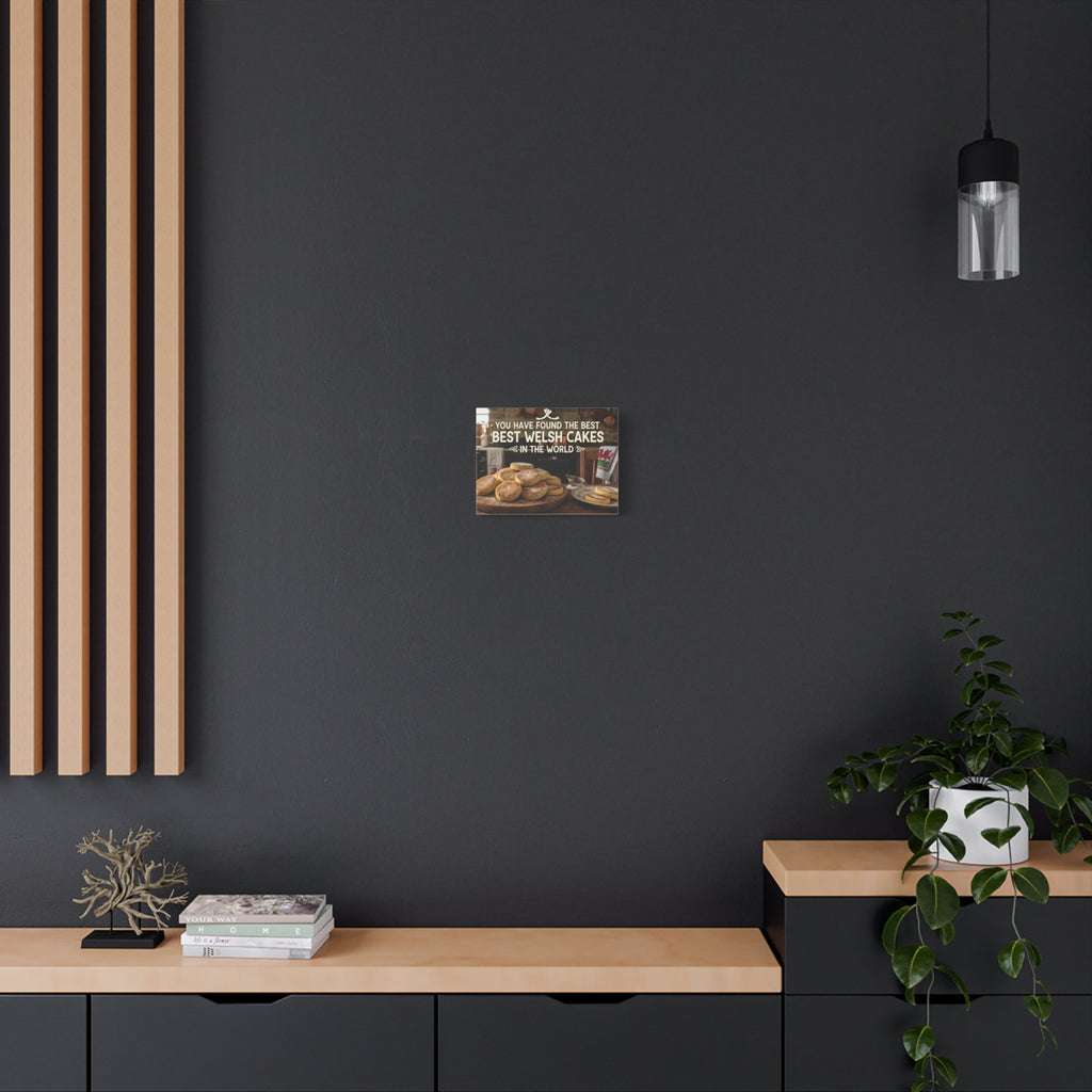 Welsh Cakes Kitchen Canvas — “You Have Found the Best” Wall Art