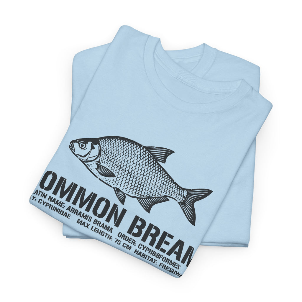 Common Bream Fishing Tee — Vintage Fish Illustration T-Shirt