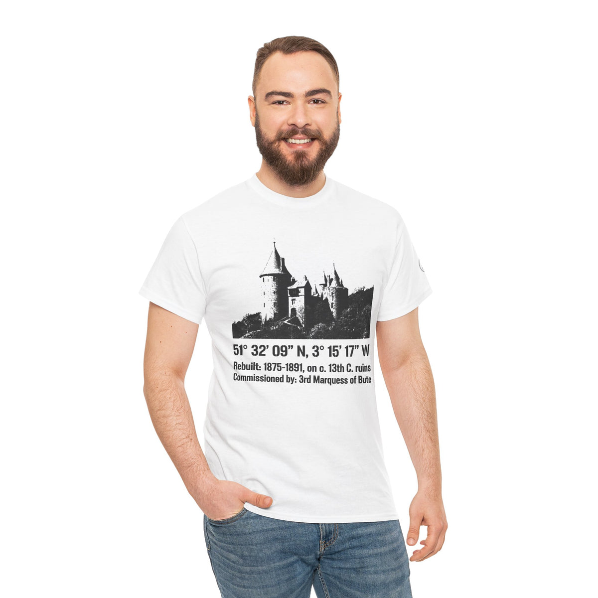 Castell Coch Welsh fairytale castle T-shirt