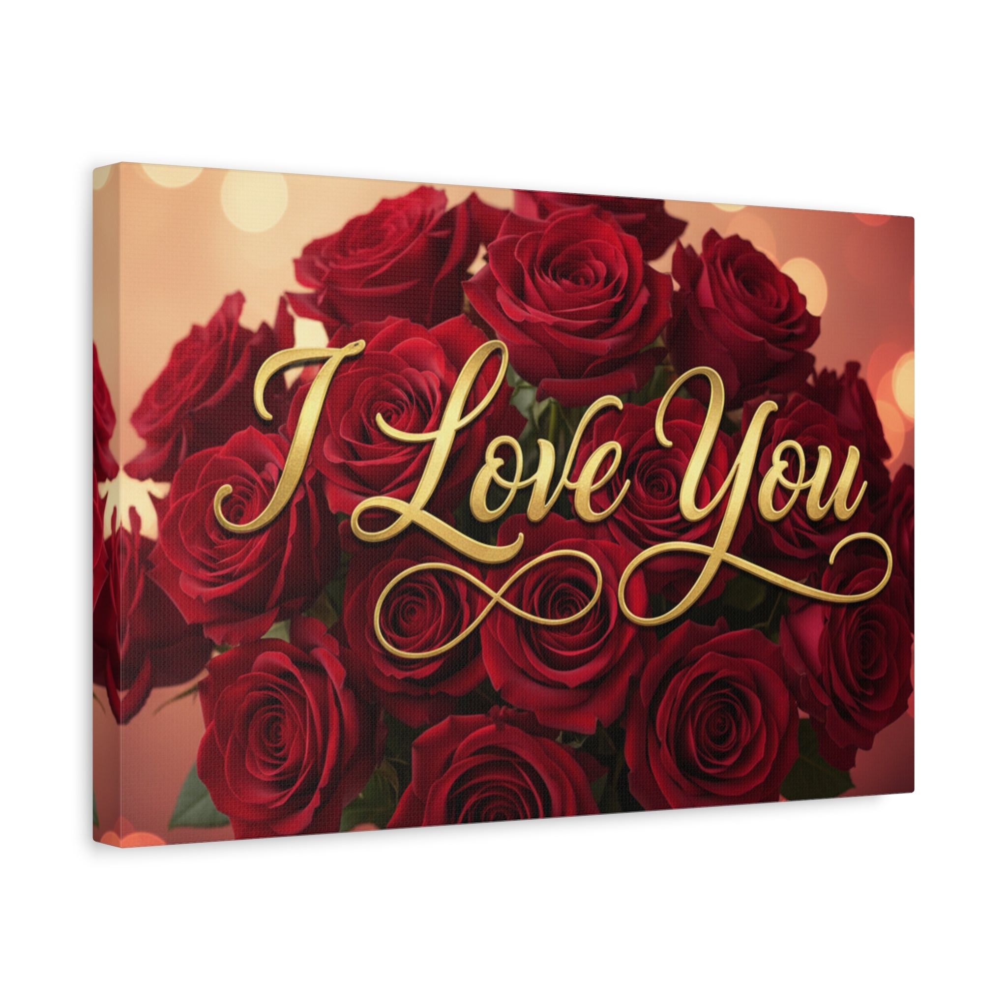 I Love You Roses Canvas