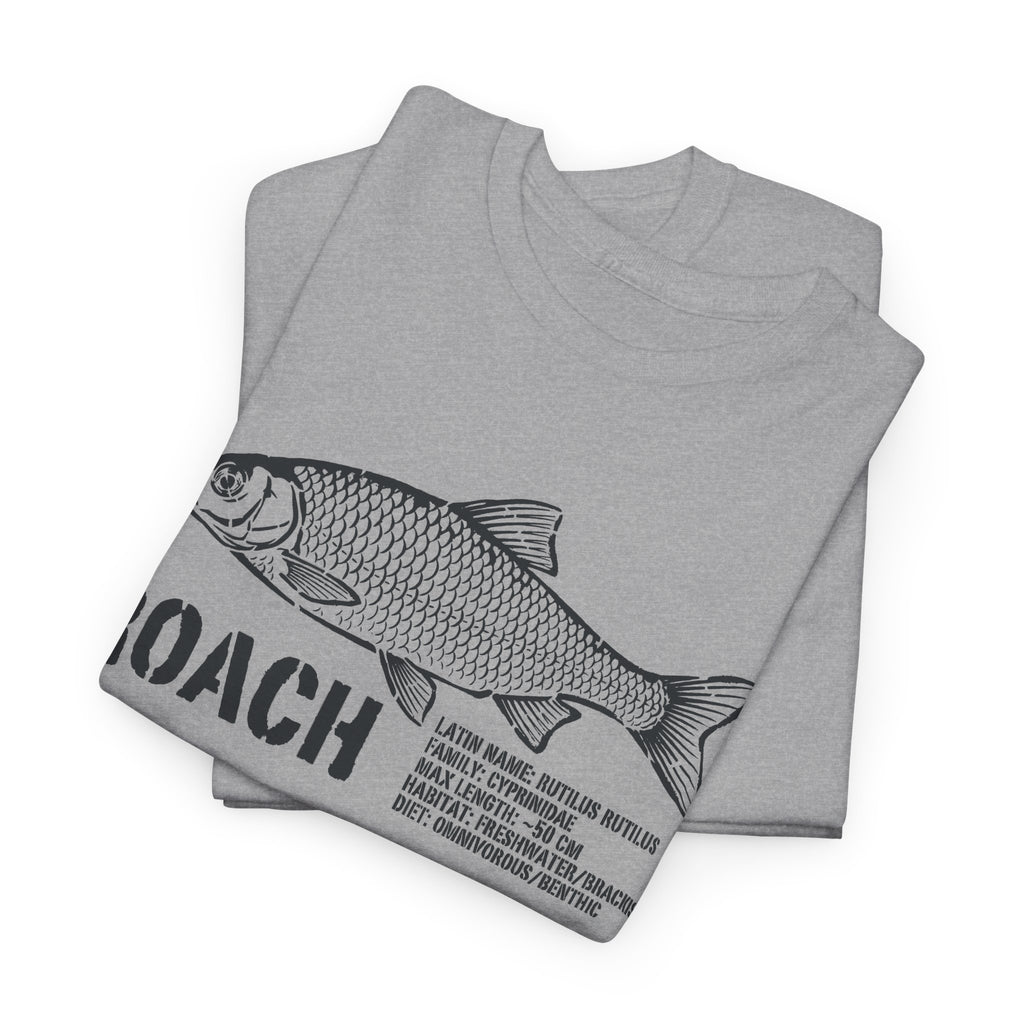 Roach Fish Sketch Tee — Vintage Angler Graphic T-Shirt