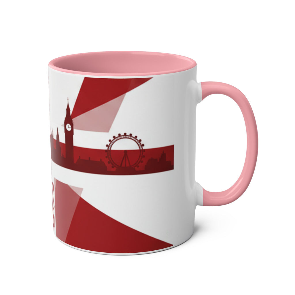 Two-Tone Coffee Mugs, 11oz