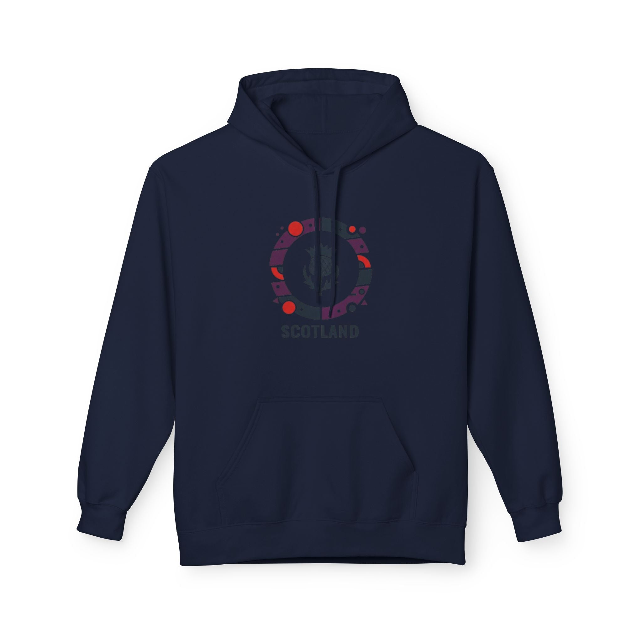 Scotland Crest Hoodie — Modern Celtic Emblem Travel & Pride Pullover