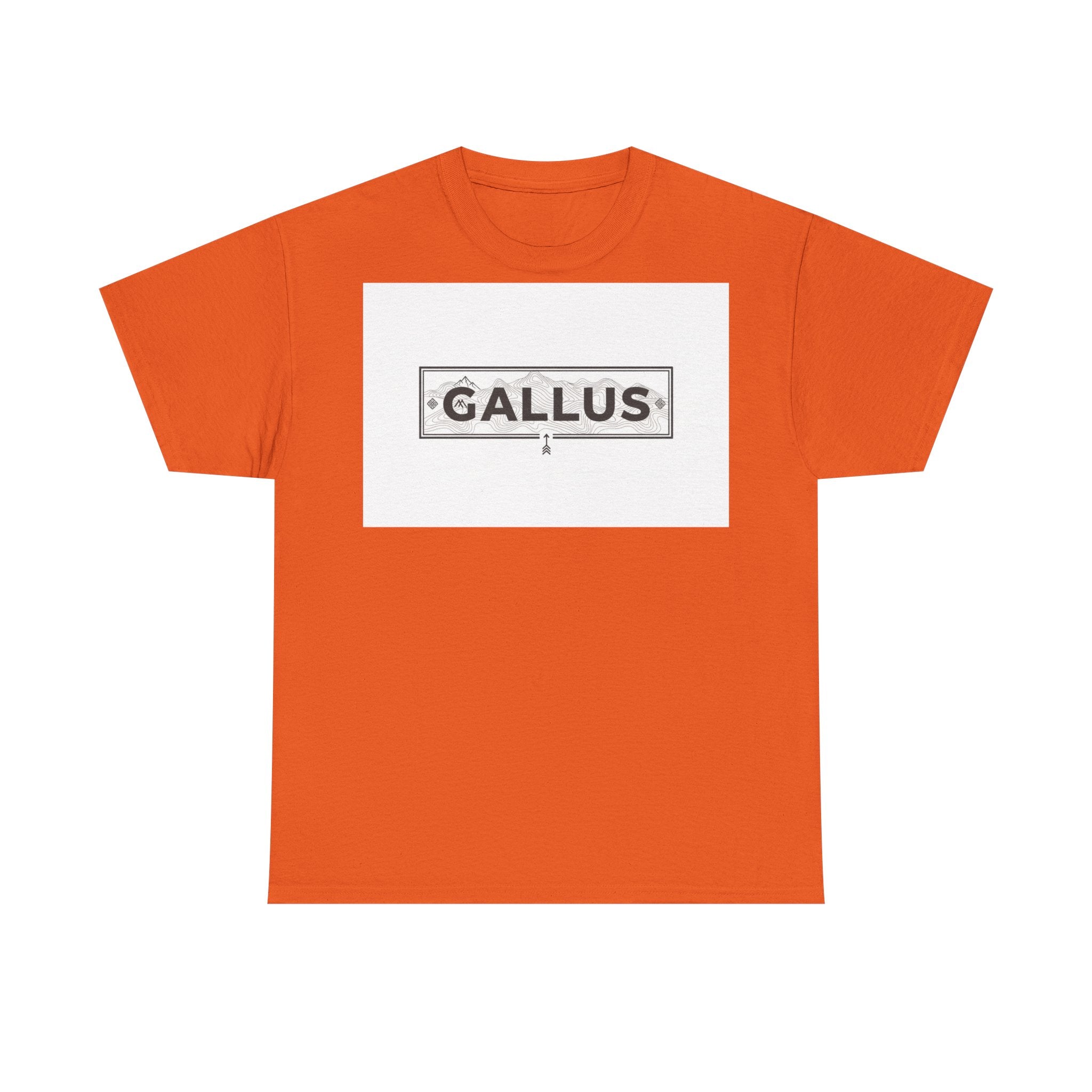 Gallus Logo Tee — Minimalist Stamp Graphic T-Shirt