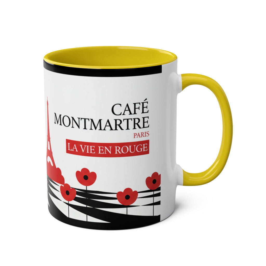 Two-Tone Coffee Mugs, 11oz