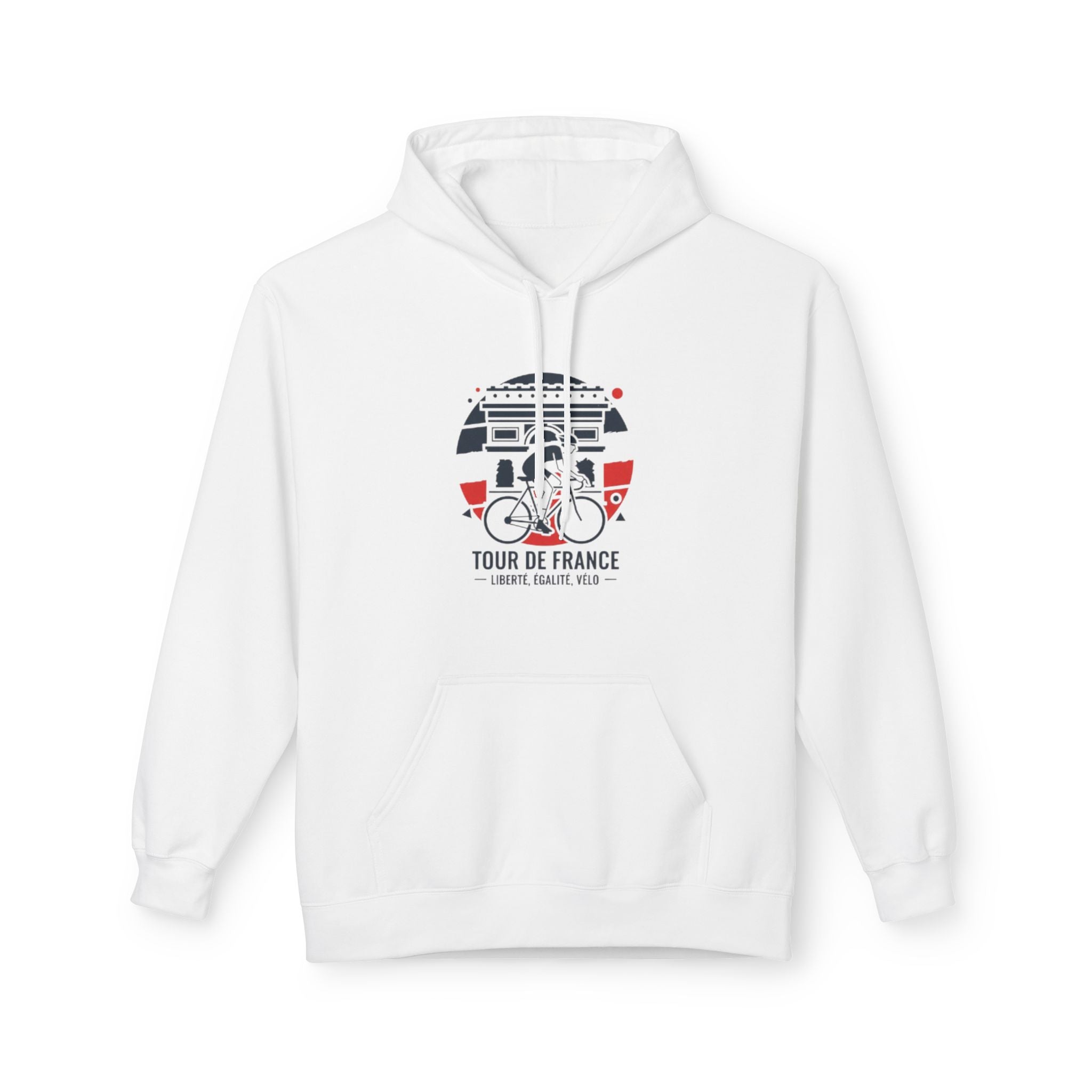 Tour de France Cycling Hoodie – Retro Bike Race Graphic