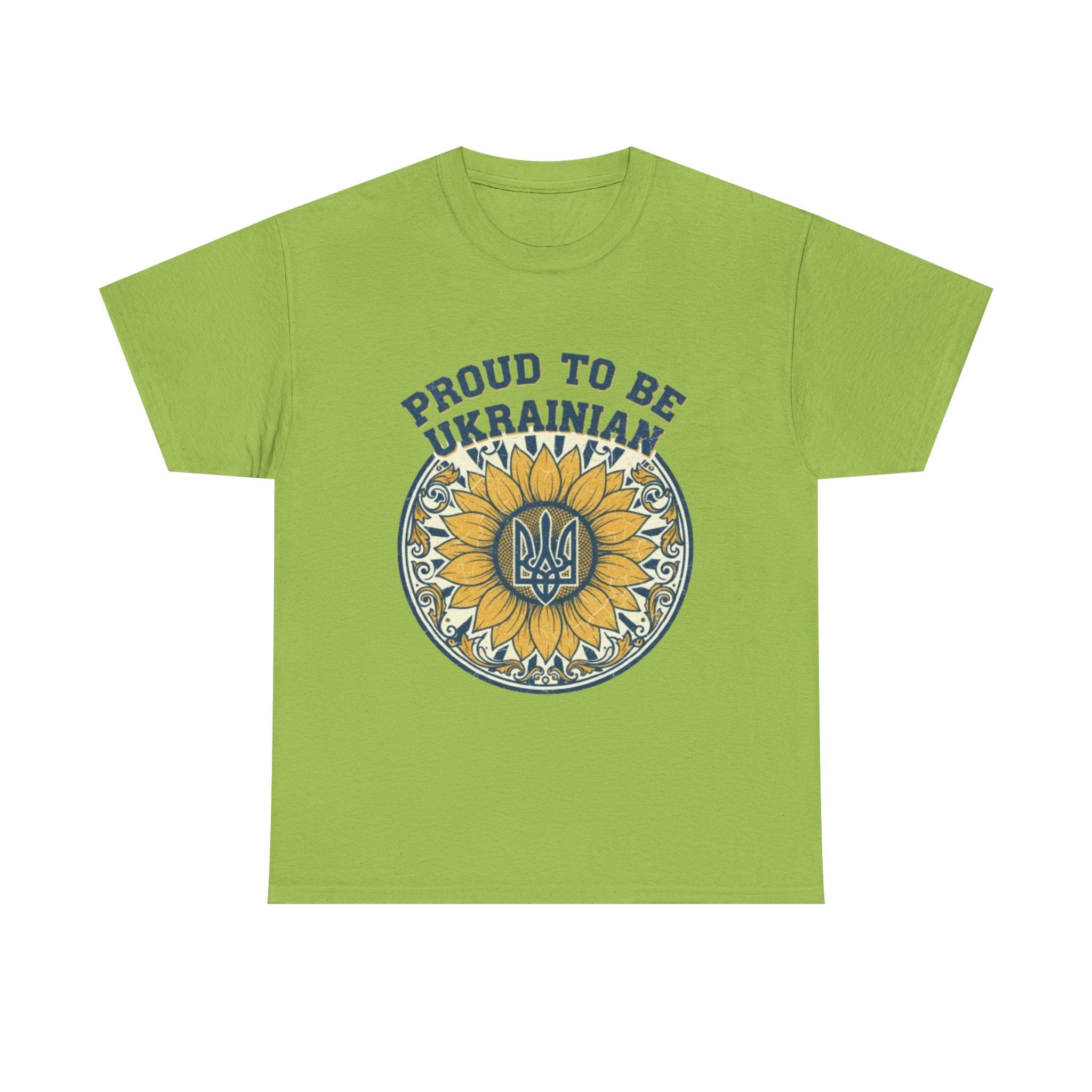 Proud to Be Ukrainian Sunflower T-Shirt