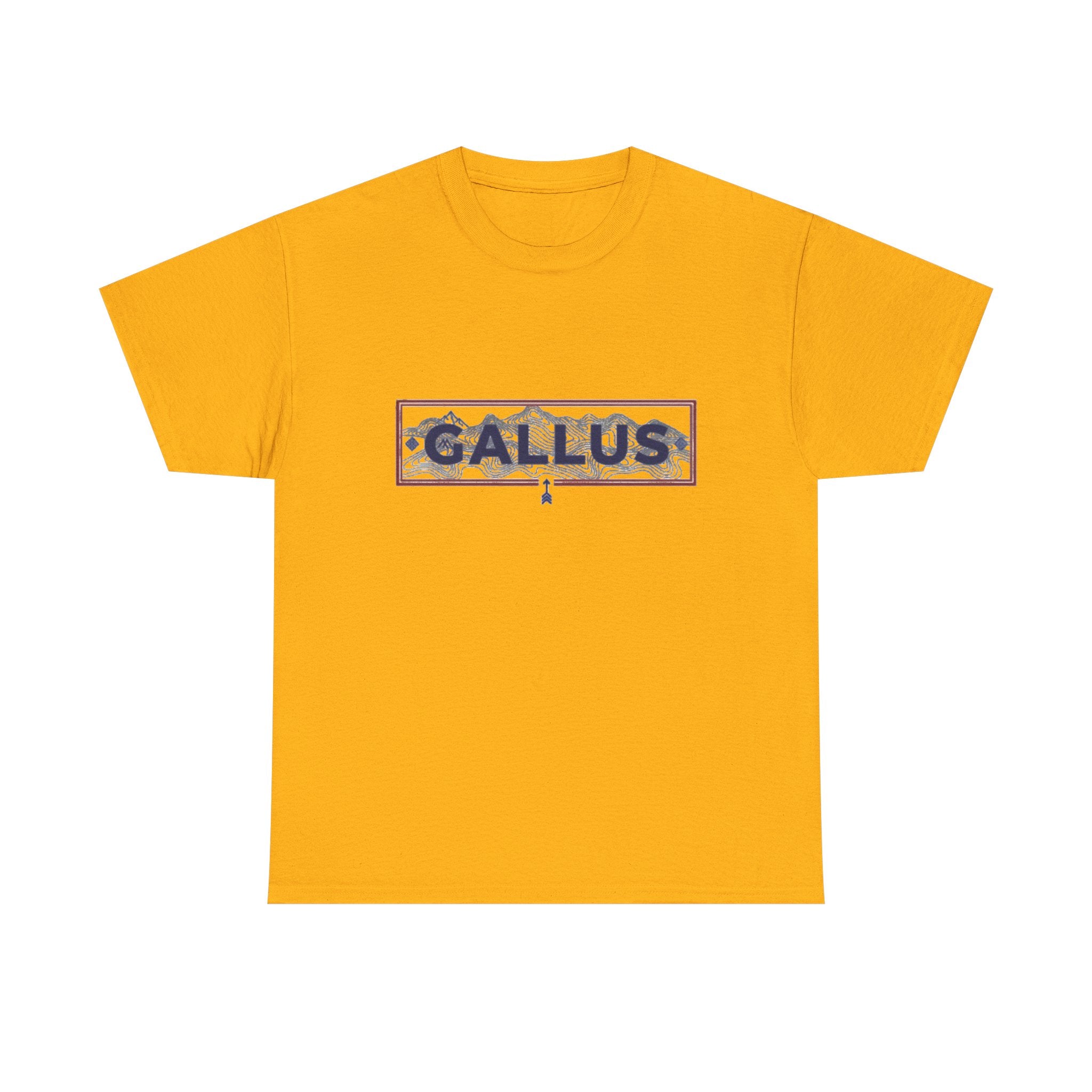 Gallus Adventure Tee — "I Am Exploring, Not Lost" Mountain Graphic T-Shirt