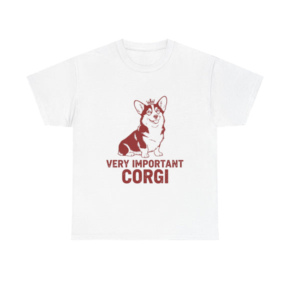 Very Important Corgi T-Shirt — Funny Dog Lover Tee