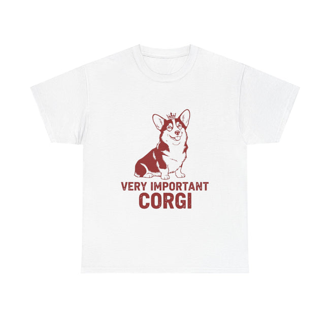 Very Important Corgi T-Shirt — Funny Dog Lover Tee