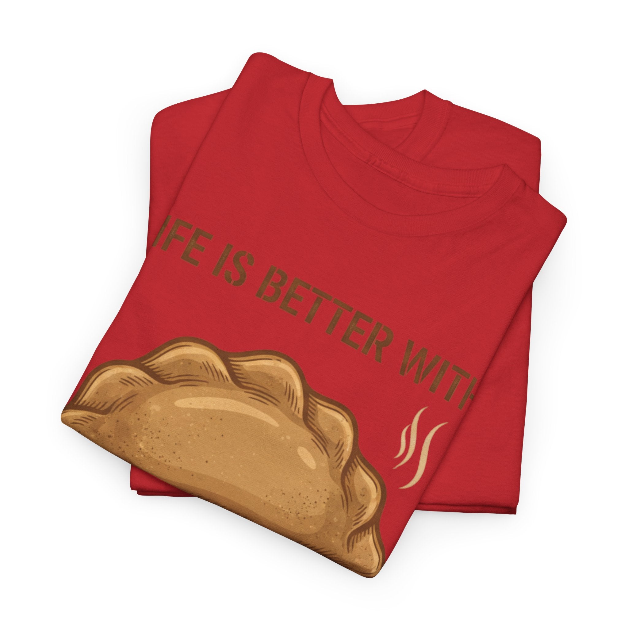 Pierogi T-Shirt — "Life Is Better With Pierogi" Funny Foodie Tee