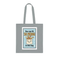 Funny 'You Can Fit 50 Pierogi in This Bag' Cotton Tote — Polish Food Lover Grocery Bag