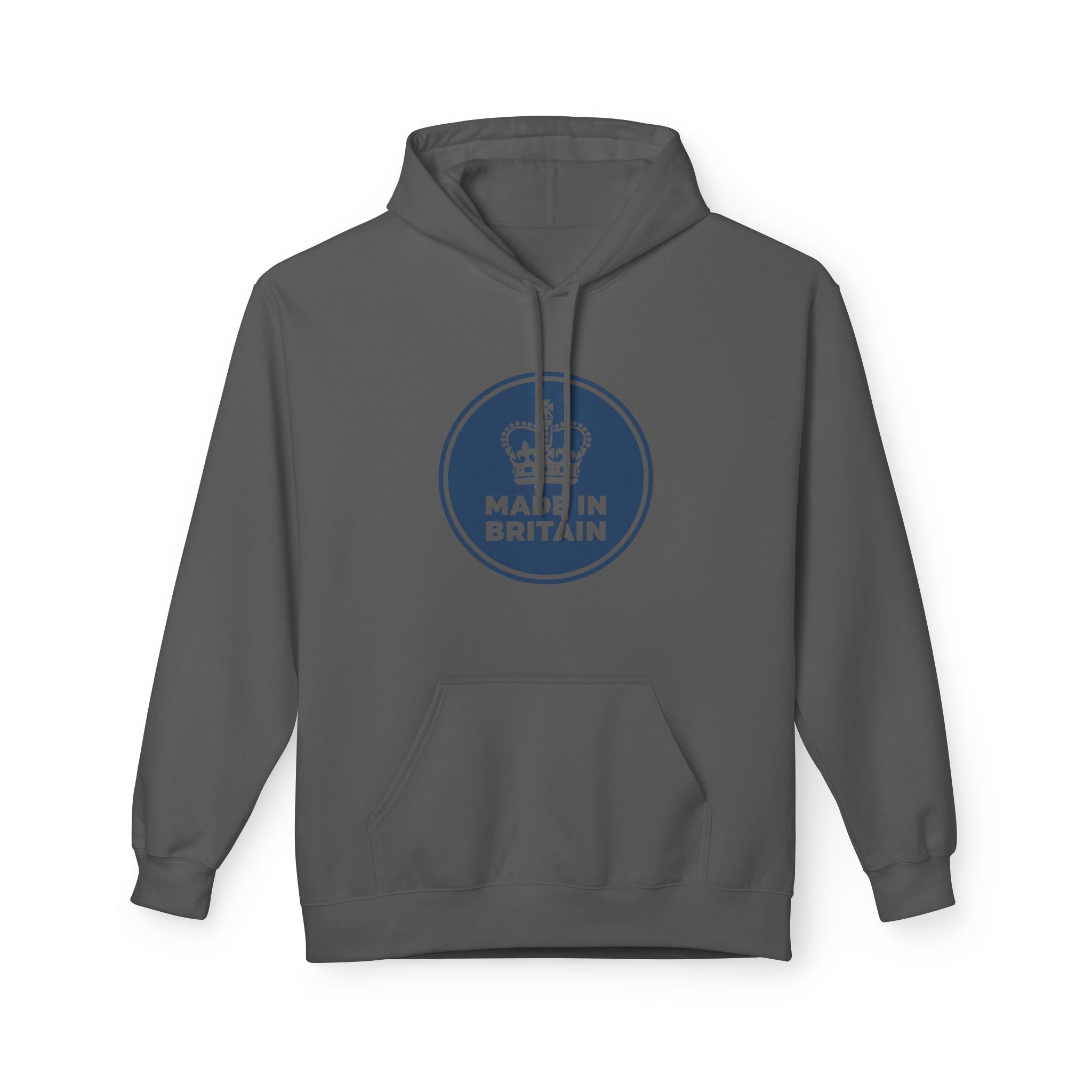 Made in Britain Hoodie – Vintage Crown Logo British Pride Pullover