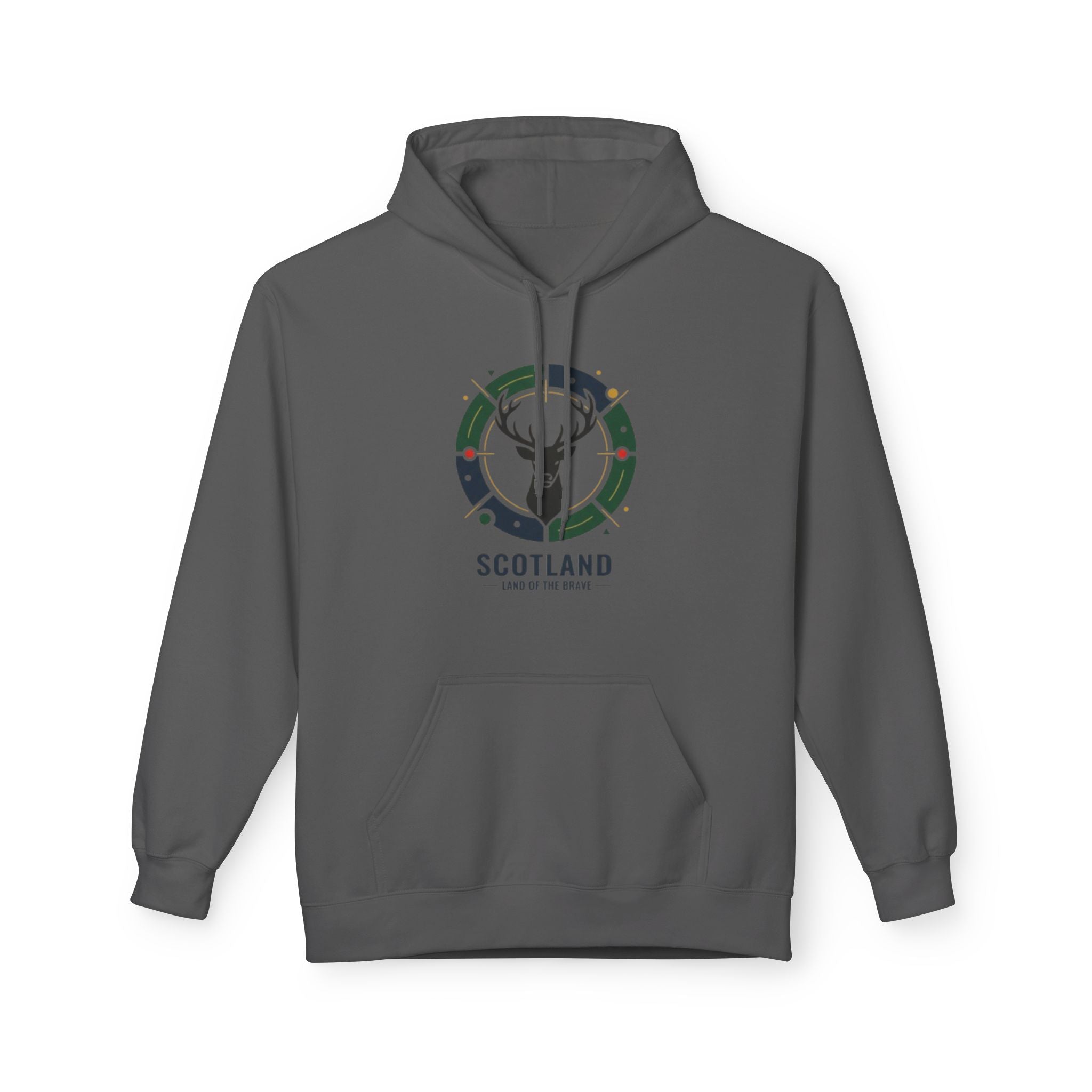 Scotland Stag Crest Hoodie – Scottish Pride Graphic Hoodie