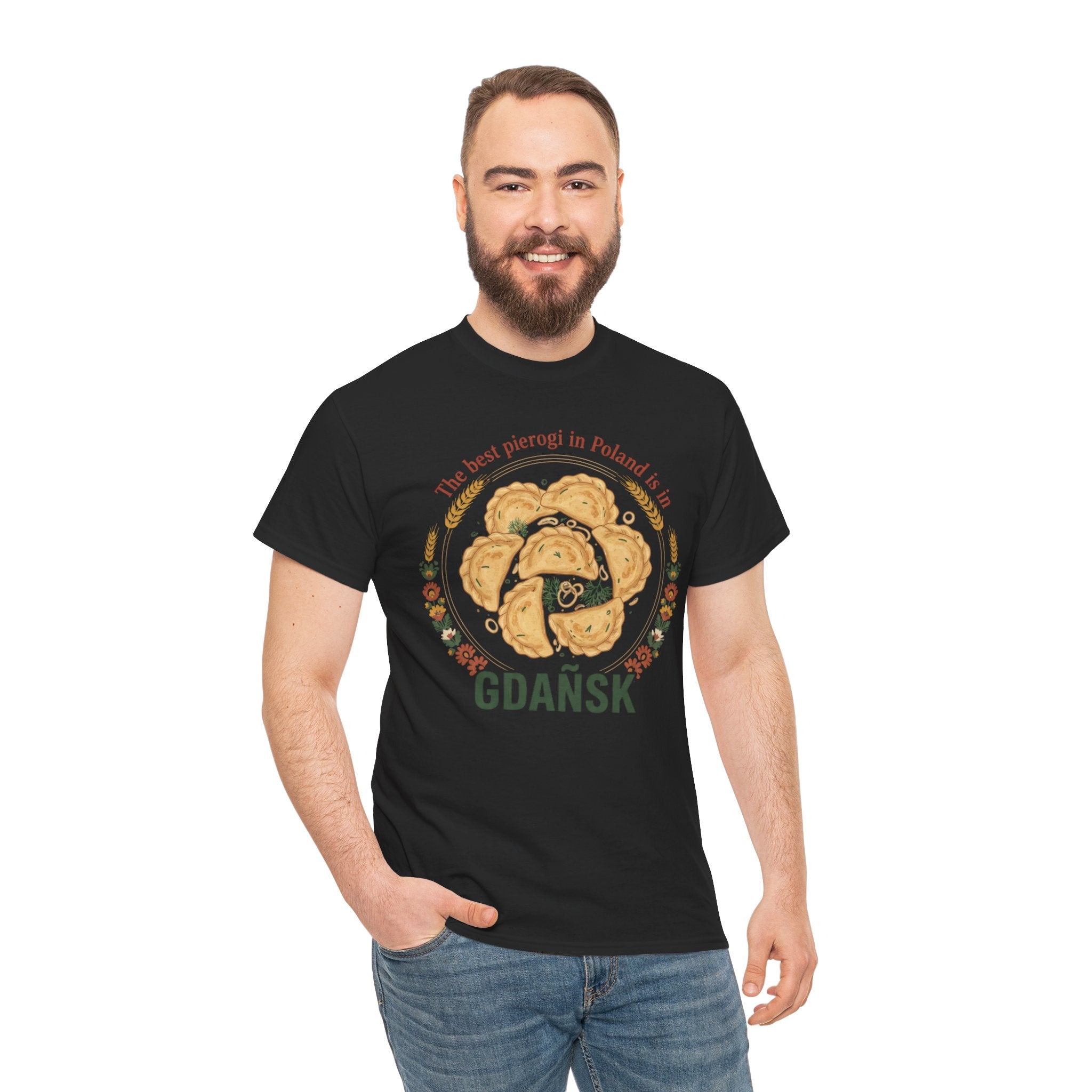 Gdańsk Pierogi T-Shirt — "The best pierogi in Poland" Travel Souvenir Tee