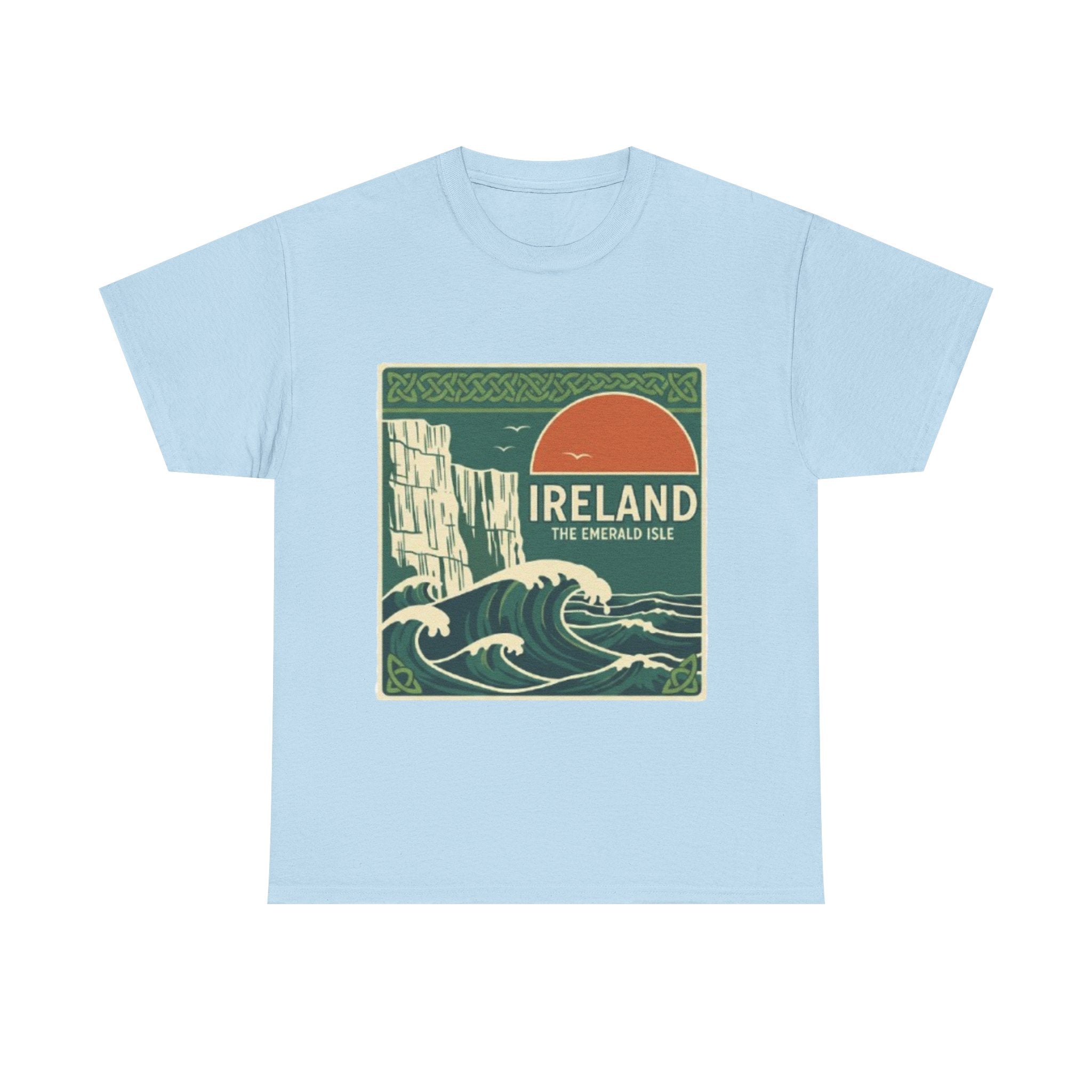 Ireland Vintage Travel Tee — 'Ireland The Emerald Isle' Graphic T‑Shirt