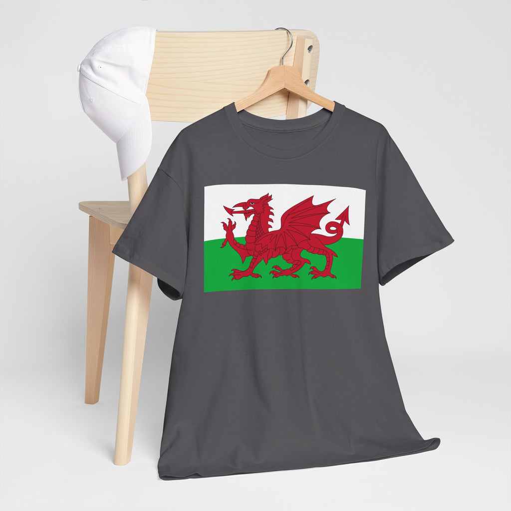 Welsh Dragon T‑Shirt — Cymru Red Dragon Flag Tee