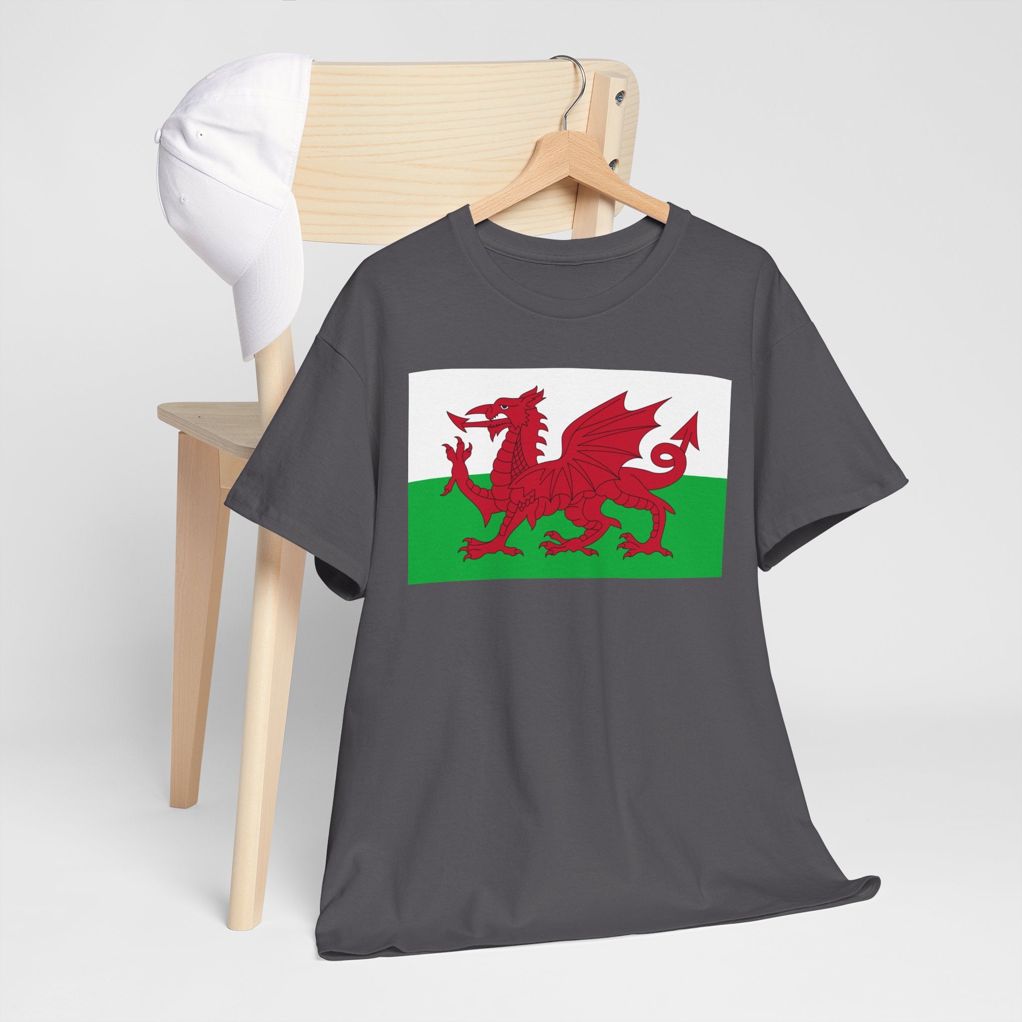 Welsh Dragon T‑Shirt — Cymru Red Dragon Flag Tee
