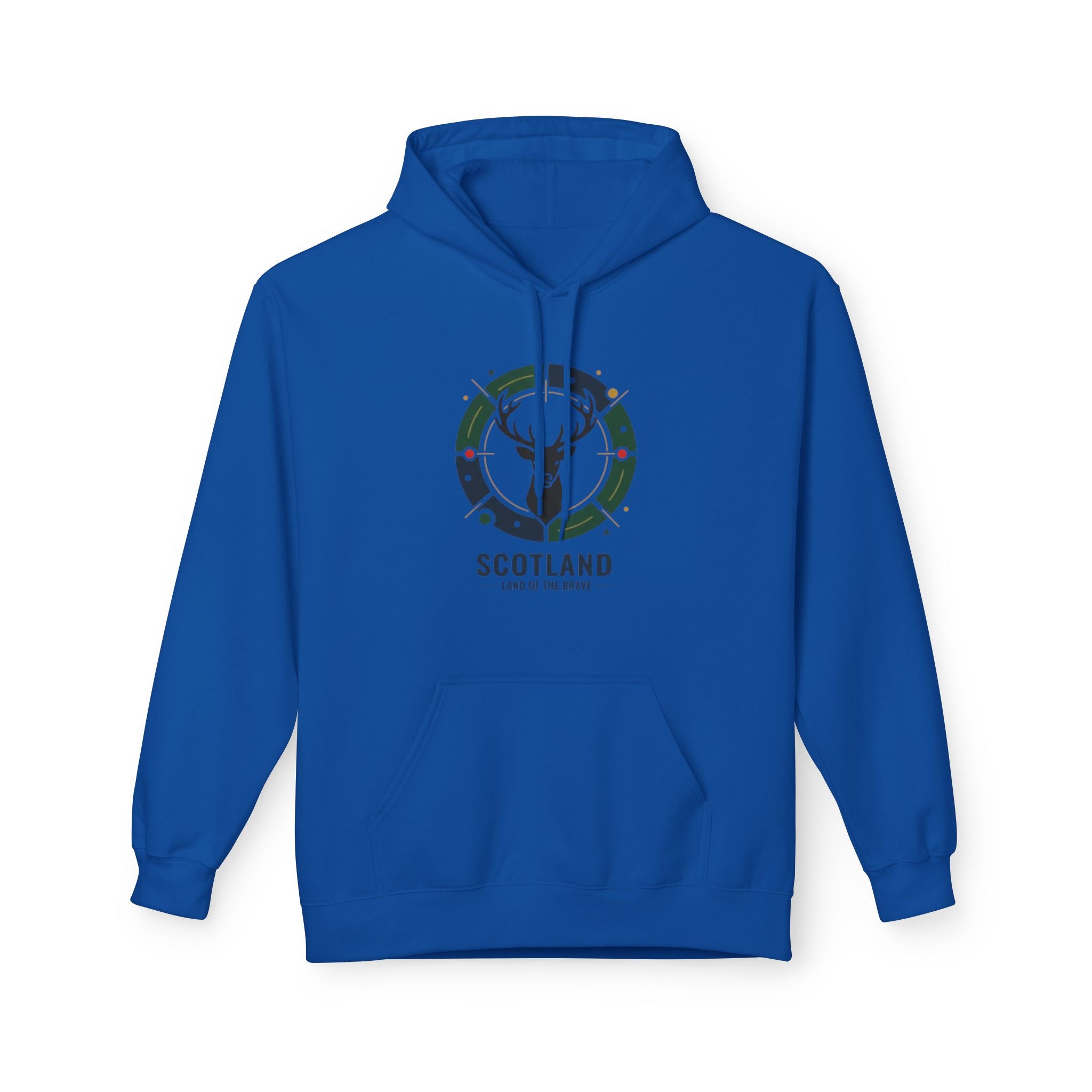 Scotland Stag Crest Hoodie – Scottish Pride Graphic Hoodie