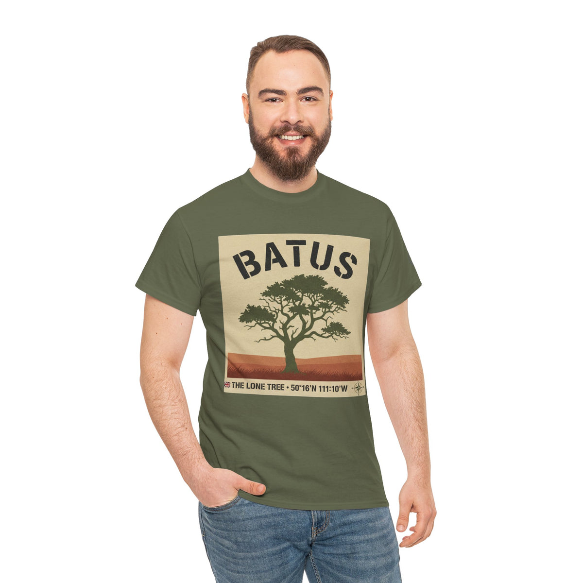 BATUS Lone Tree T-Shirt — Suffield Alberta Heritage Tee — product image 7