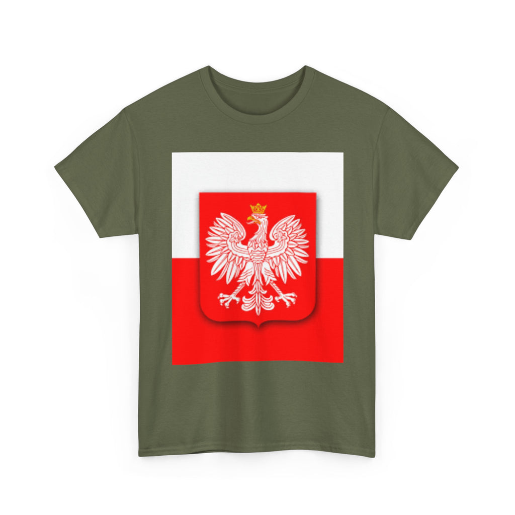 Polish White Eagle T-Shirt — Polska Coat of Arms Tee