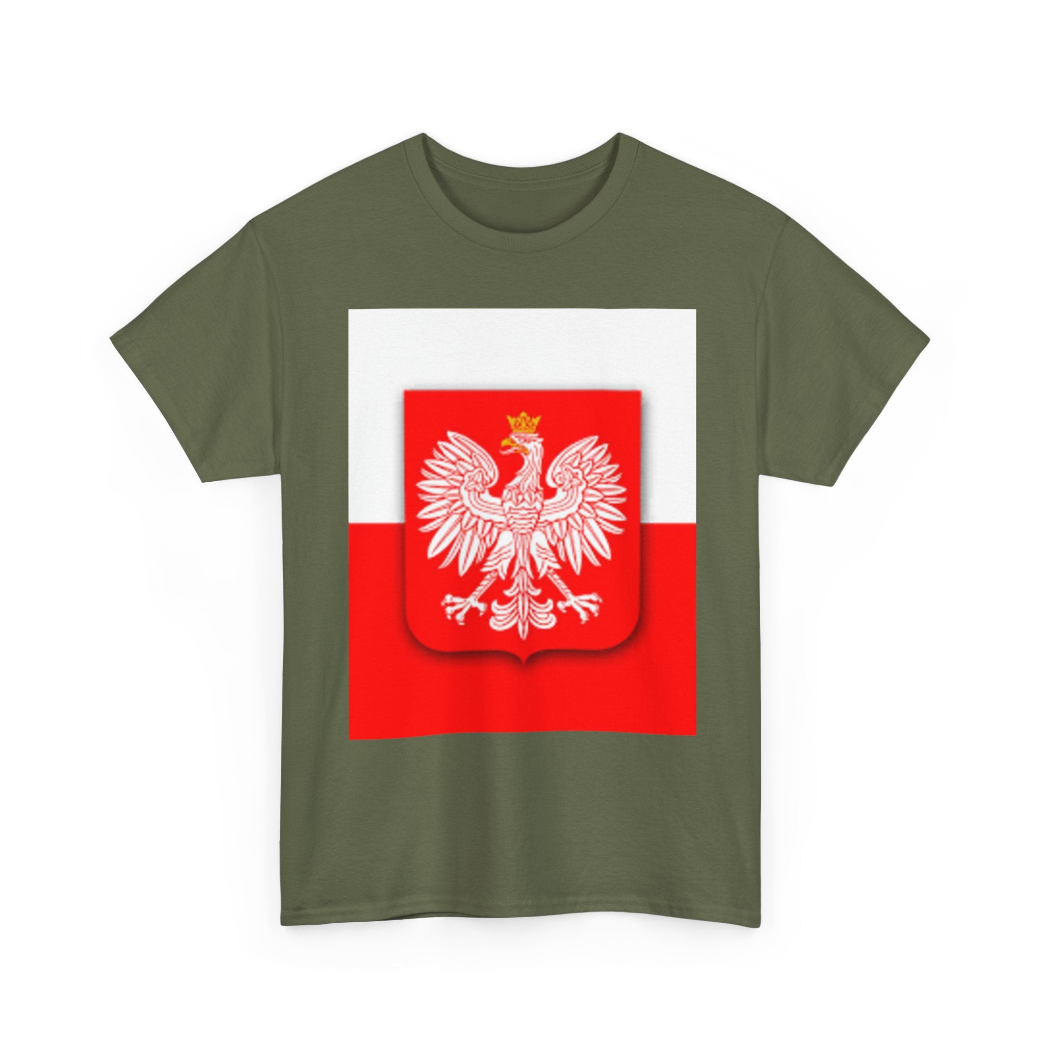 Polish White Eagle T-Shirt — Polska Coat of Arms Tee