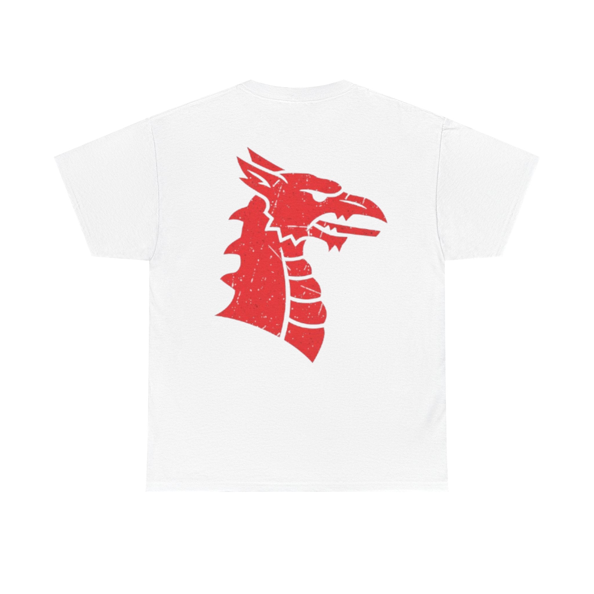 Wales Vintage Flag T-Shirt — Red Dragon Graphic Tee