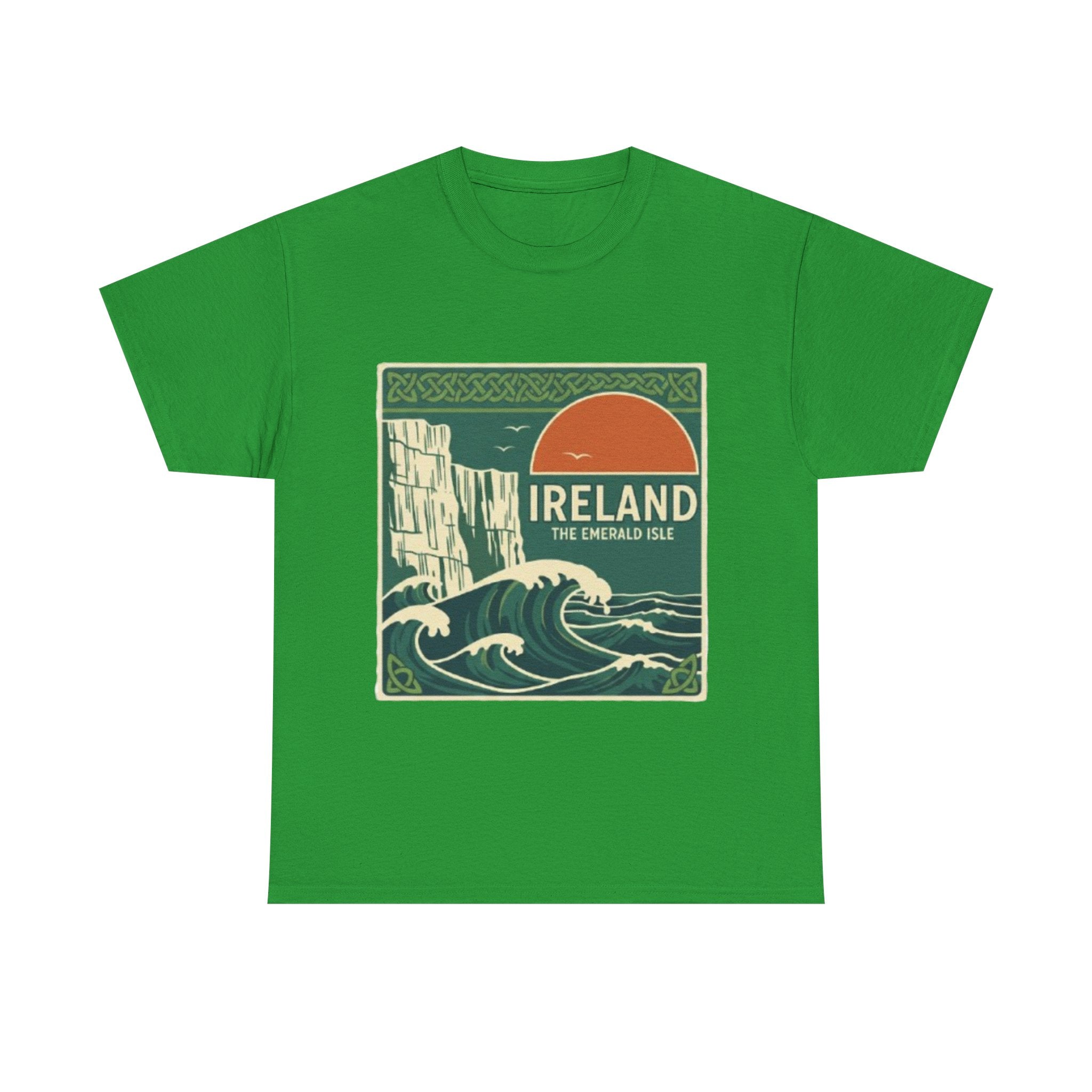 Ireland Vintage Travel Tee — 'Ireland The Emerald Isle' Graphic T‑Shirt