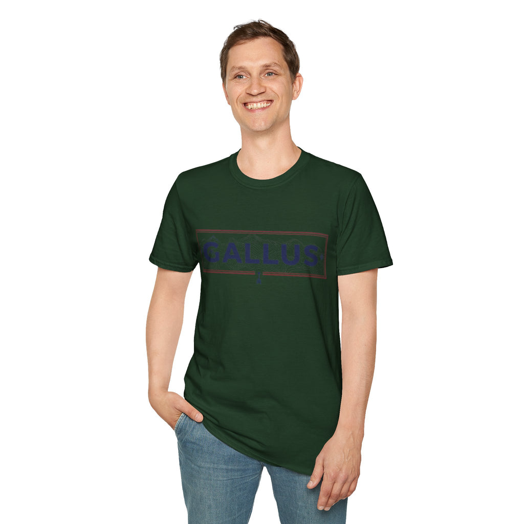 Gallus Street Sign T-Shirt — Vintage Road-Style Graphic Tee