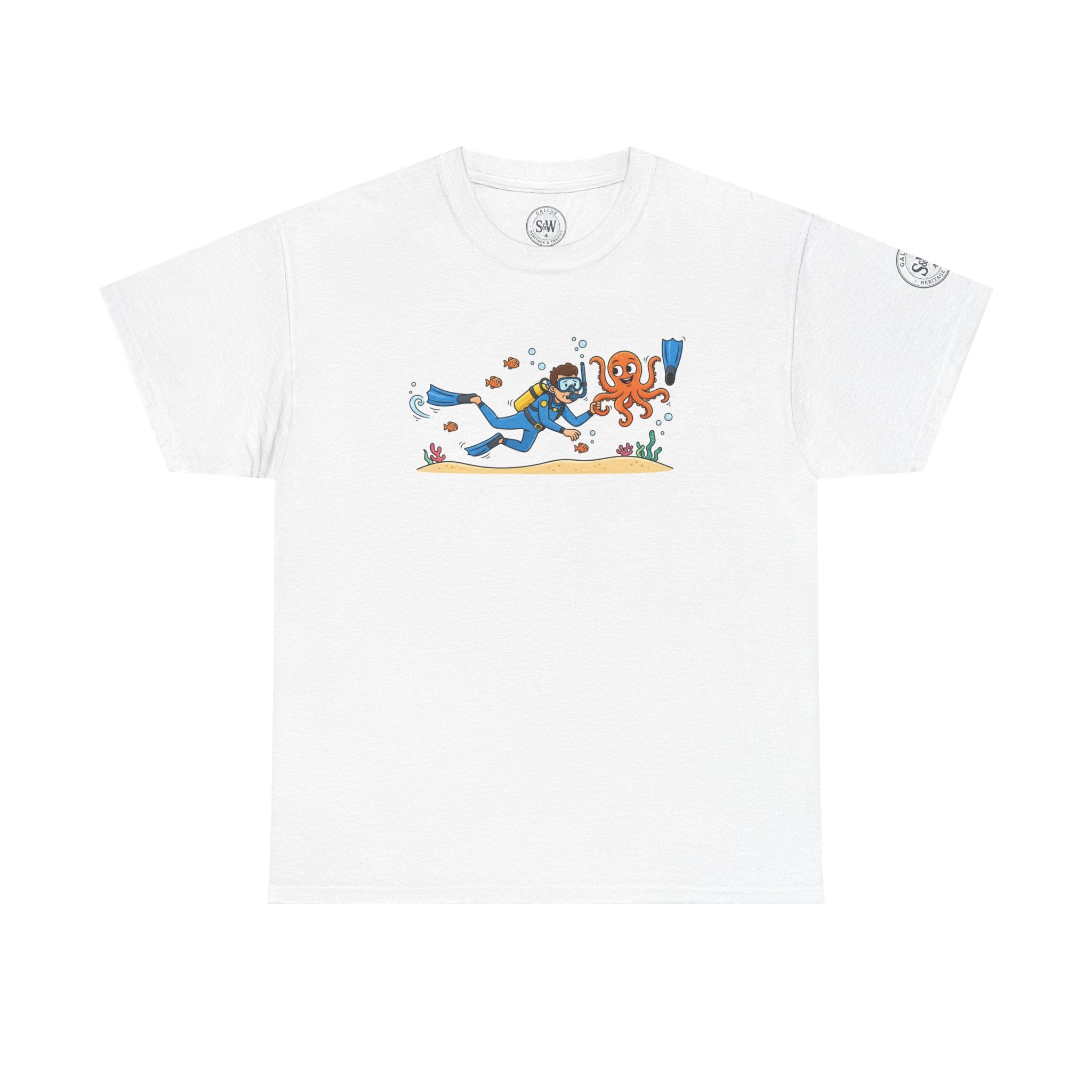 Diver vs. Octopus T-Shirt