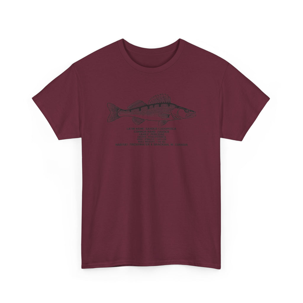 Walleye Fish (Zander) Illustration Tee | Fishing T-Shirt