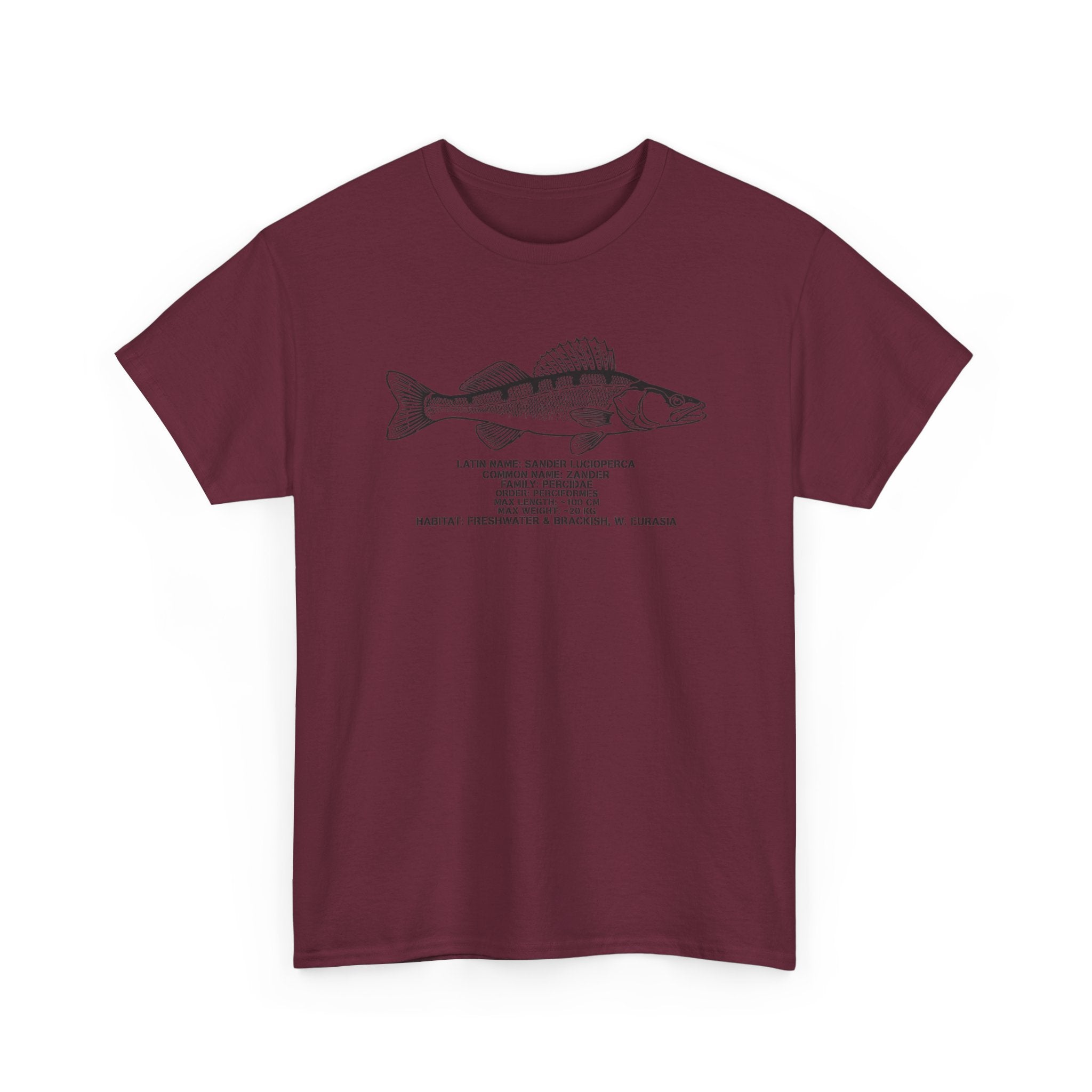 Walleye Fish (Zander) Illustration Tee | Fishing T-Shirt