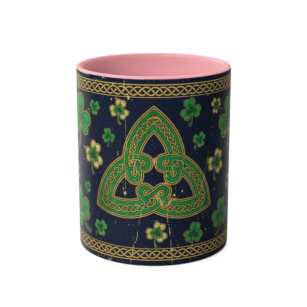 Celtic Trinity Knot Coffee Mug — Shamrock St. Patrick’s Day 11oz