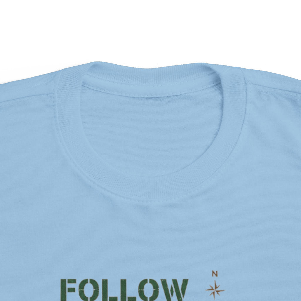Follow the Leader Toddler Tee — Cute Camping Kids T‑Shirt