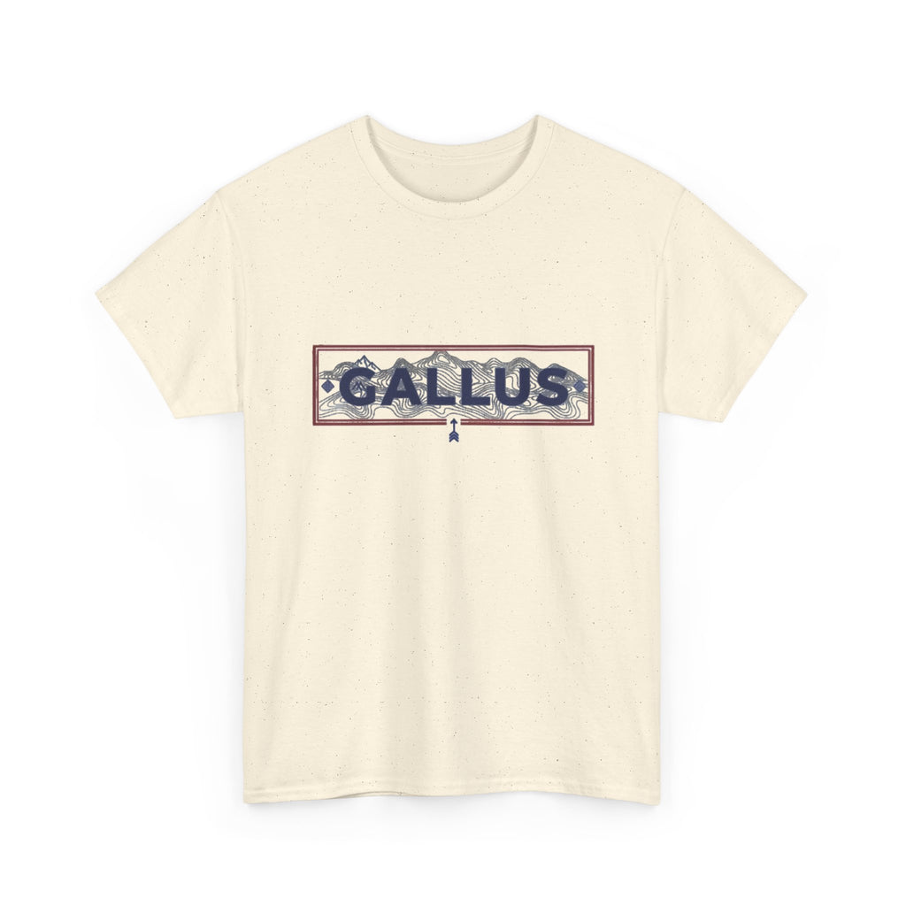 France Map Tee with "GALLUS" Chest Logo