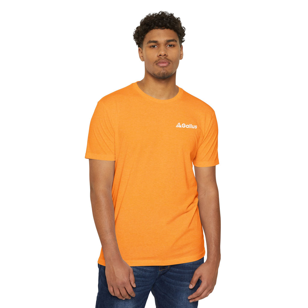 Gallus Logo Orange T-Shirt — Classic Crewneck Tee