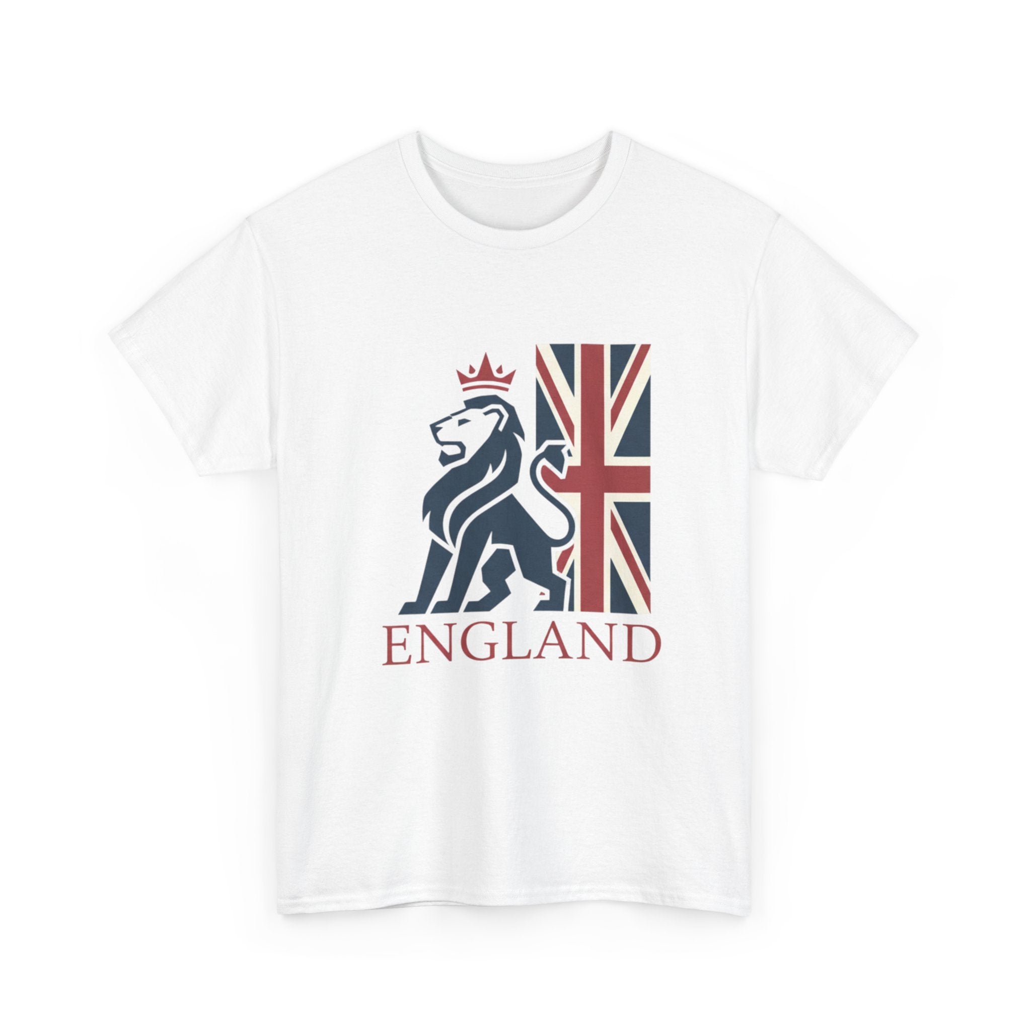 England Lion Flag T-Shirt — British Pride Graphic Tee