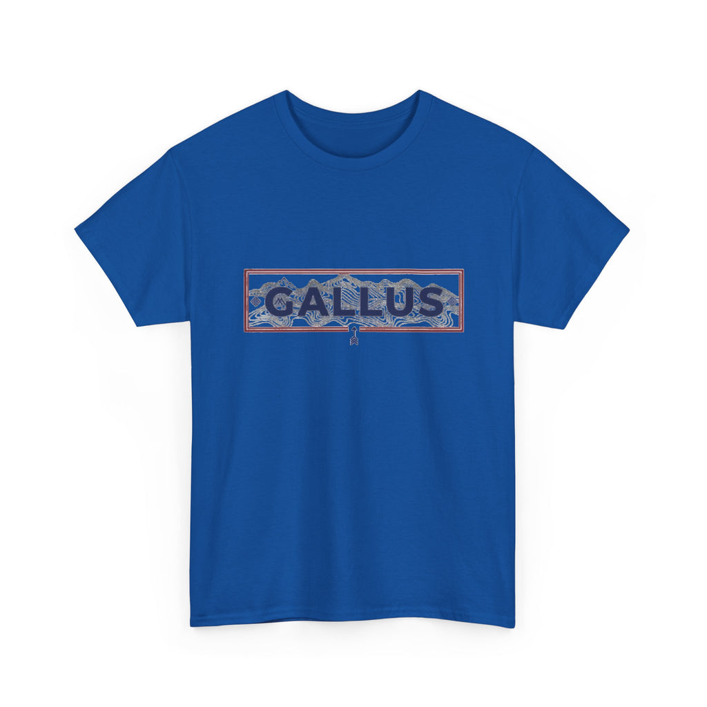 France Map Tee with "GALLUS" Chest Logo