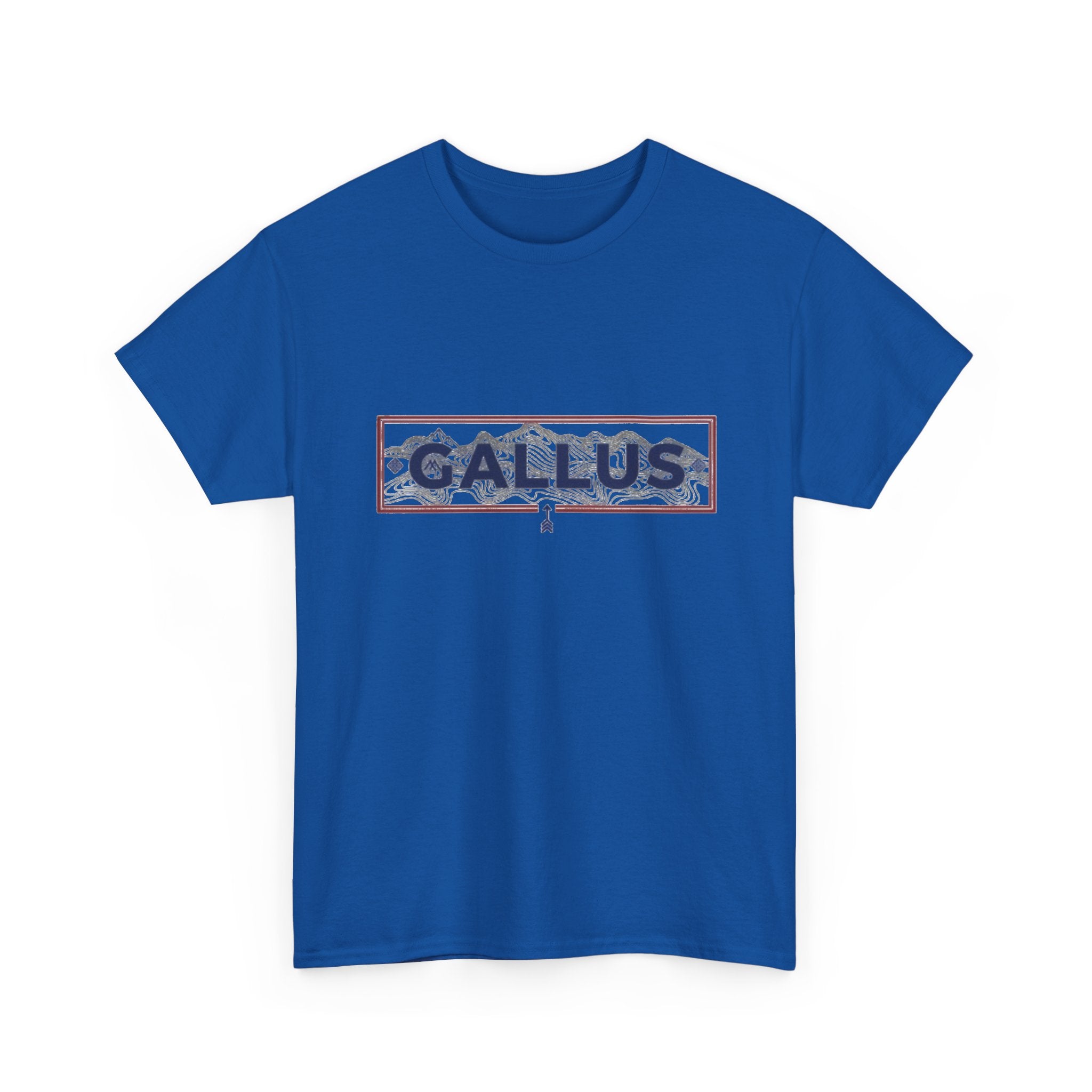 France Map Tee with "GALLUS" Chest Logo