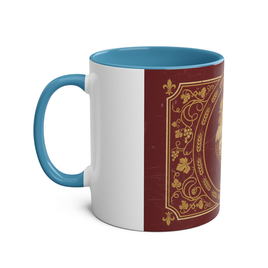 Two-Tone Coffee Mugs, 11oz