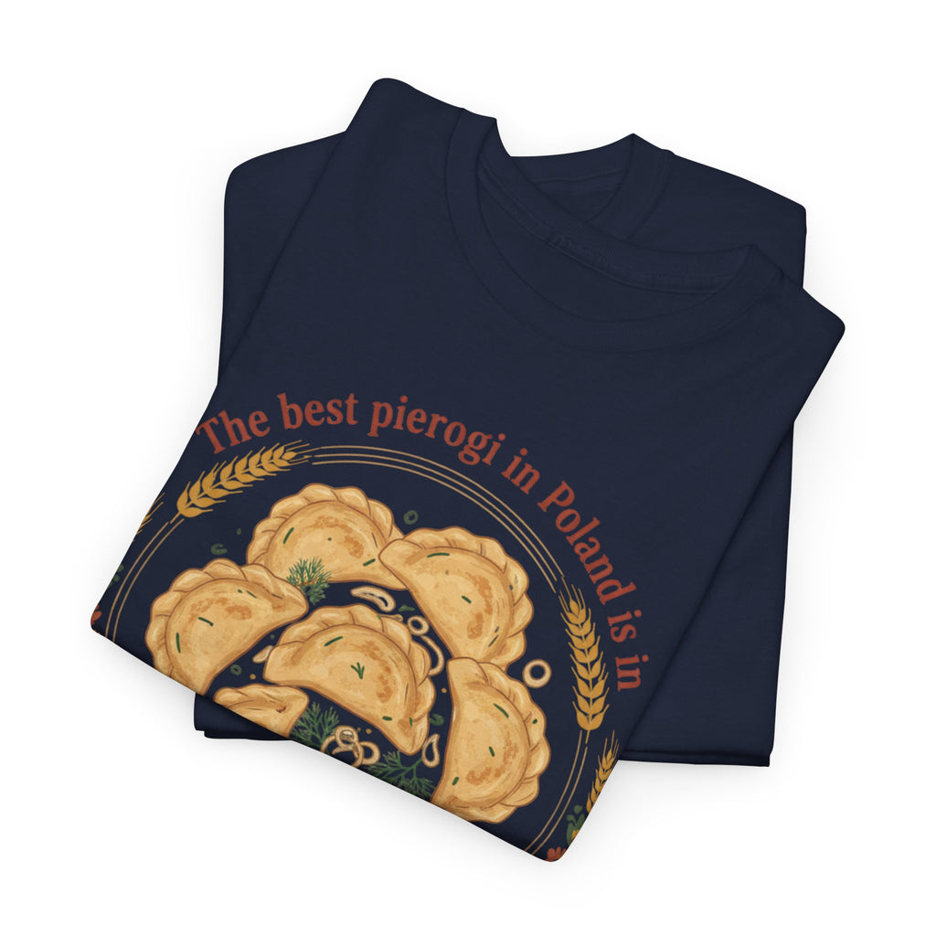 Gdańsk Pierogi T-Shirt — "The best pierogi in Poland" Travel Souvenir Tee