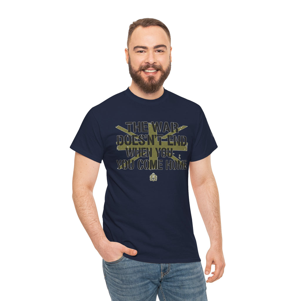War Doesn't End PTSD Tee