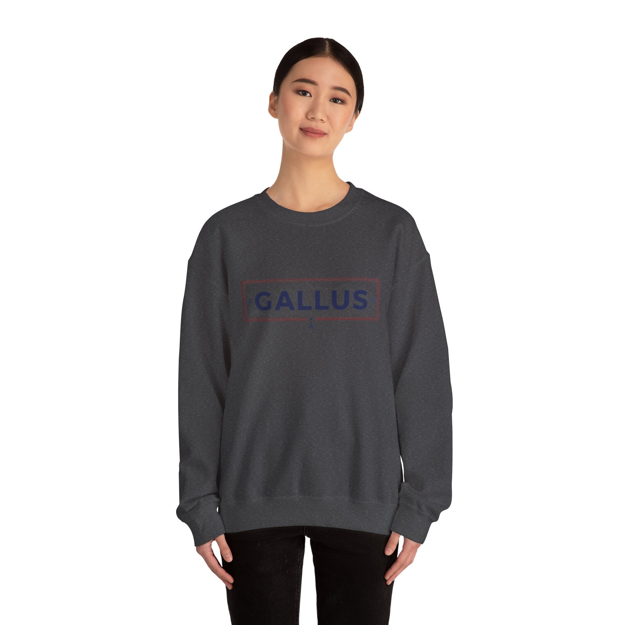 Spain Map Crewneck Sweatshirt — GALLUS Logo Travel Pullover