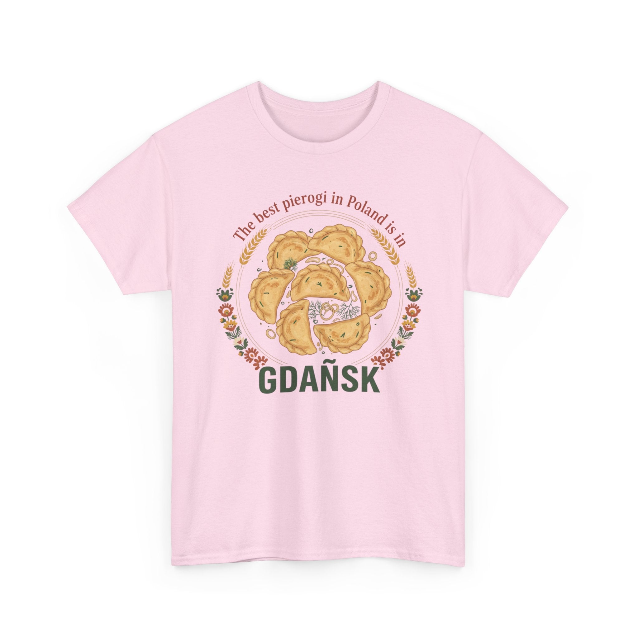 Gdańsk Pierogi T-Shirt — "The best pierogi in Poland" Travel Souvenir Tee