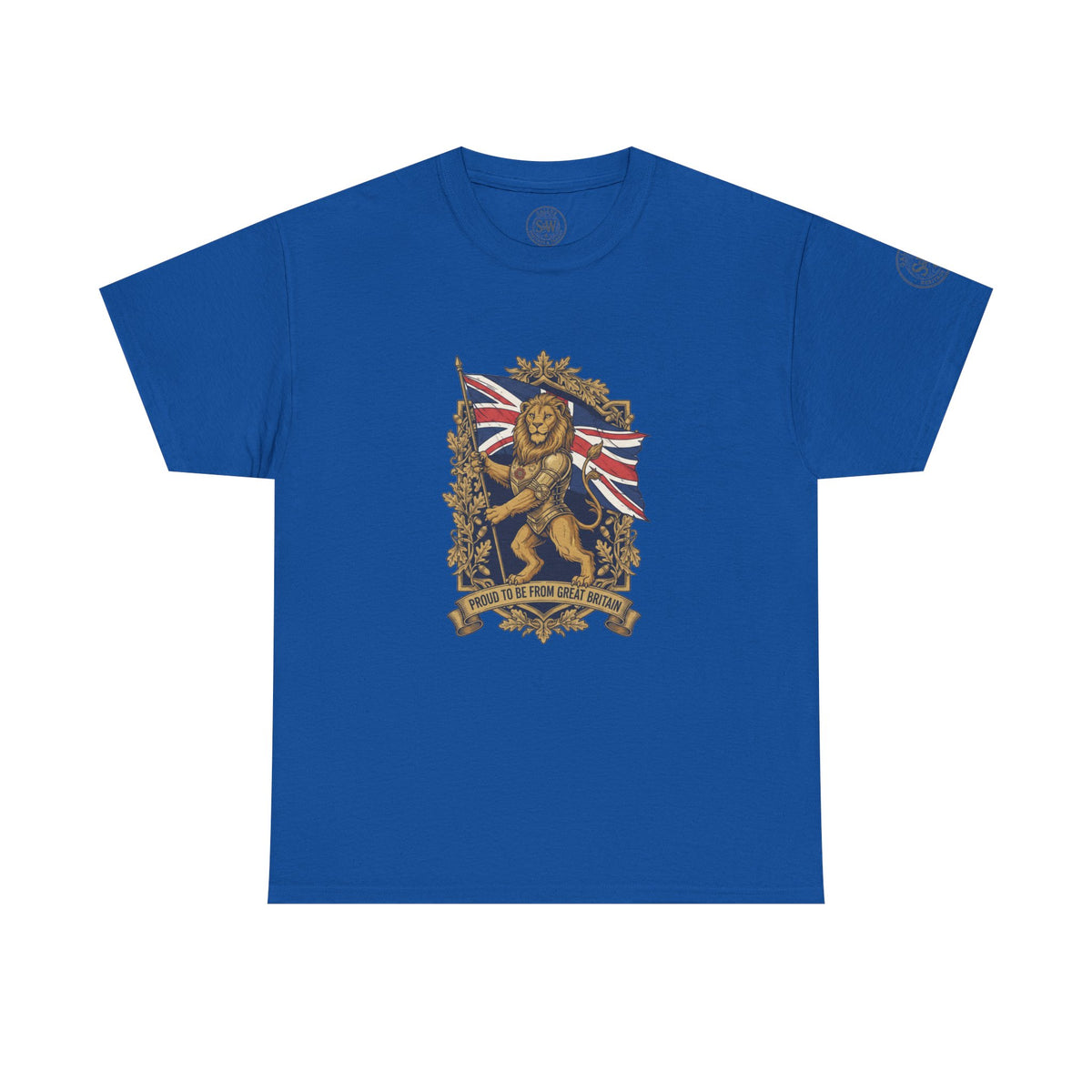 British Lion T-Shirt — Union Jack Heraldic Crest Tee — product image 10