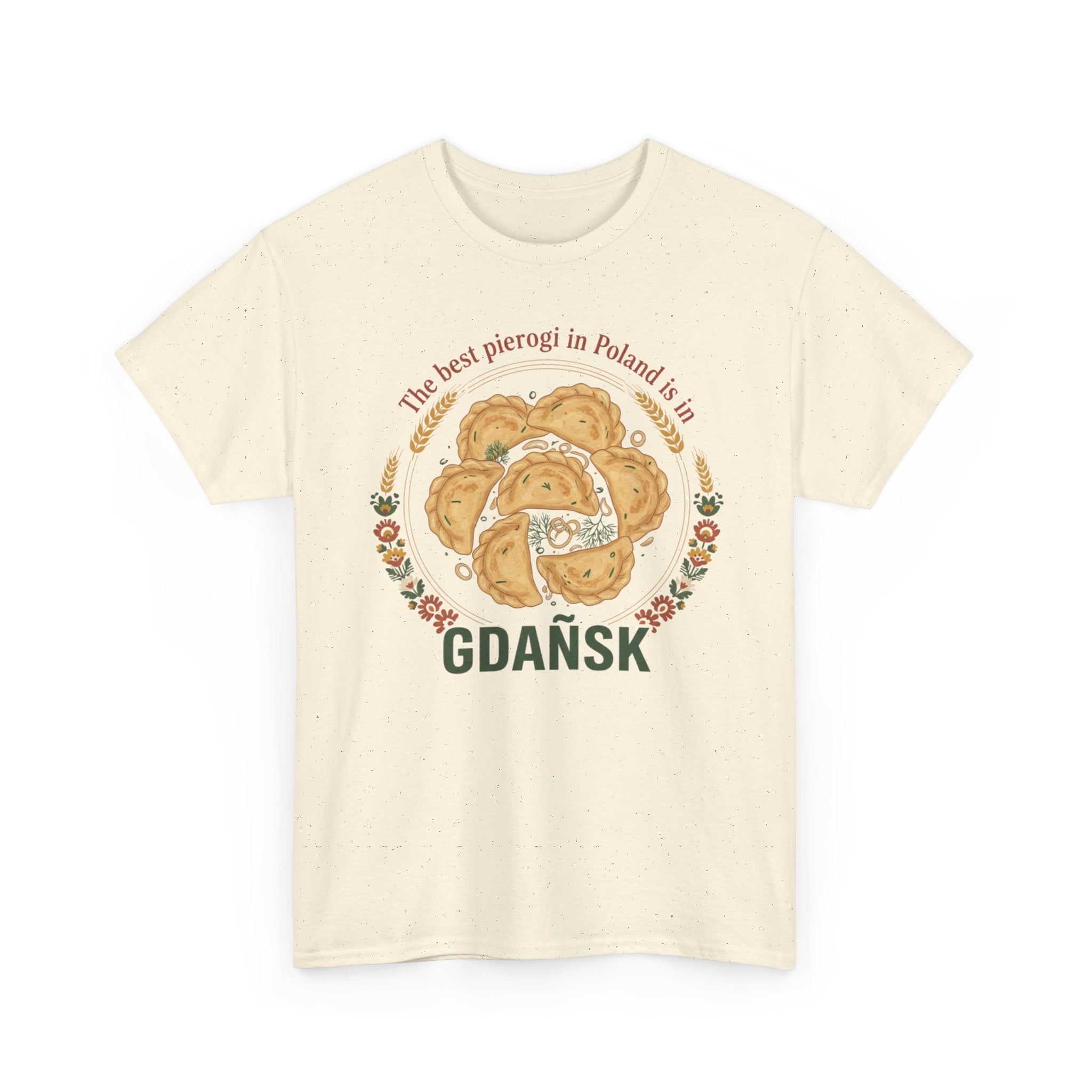 Gdańsk Pierogi T-Shirt — "The best pierogi in Poland" Travel Souvenir Tee