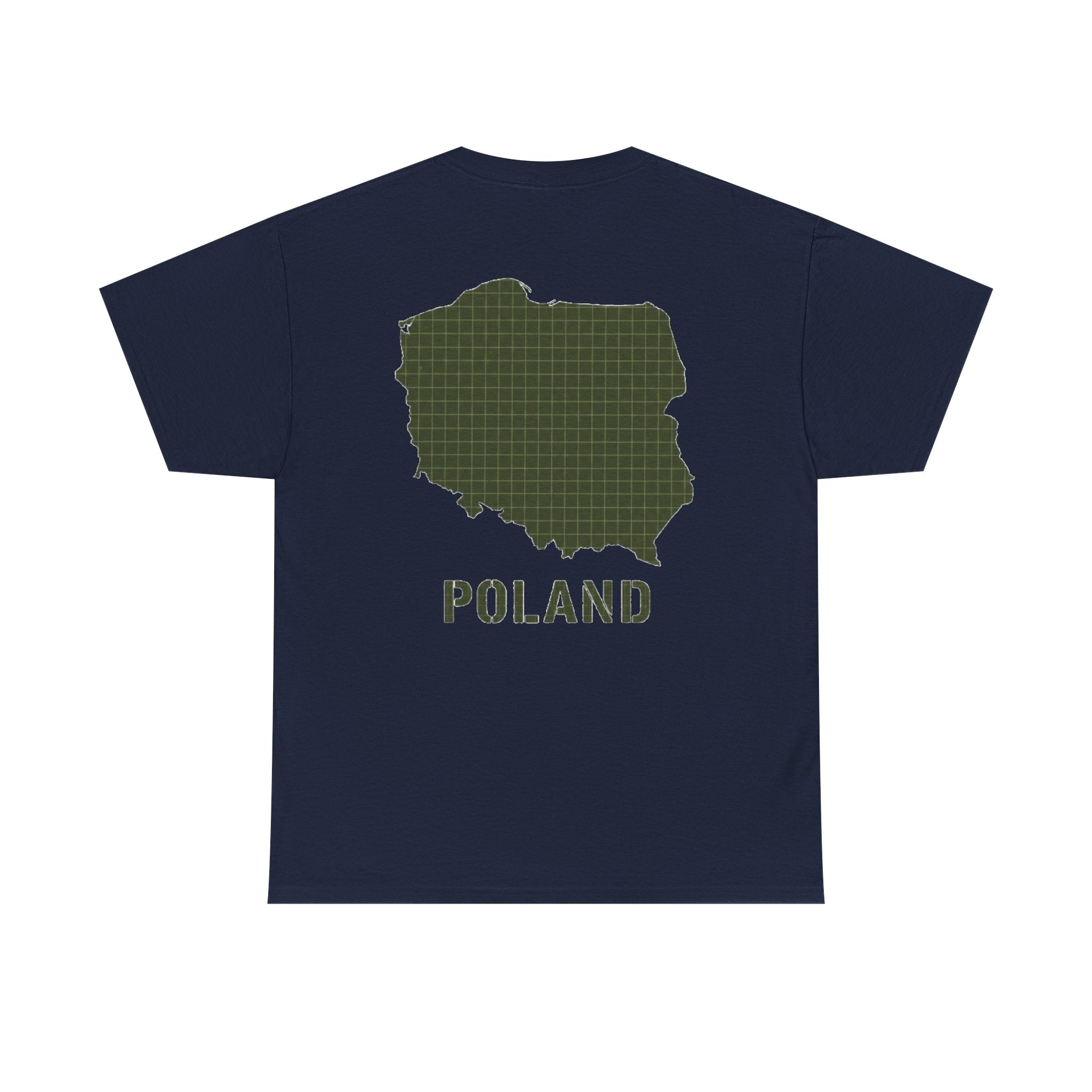 Poland Map T-Shirt — Gallus Logo Military-Style Polish Pride Tee