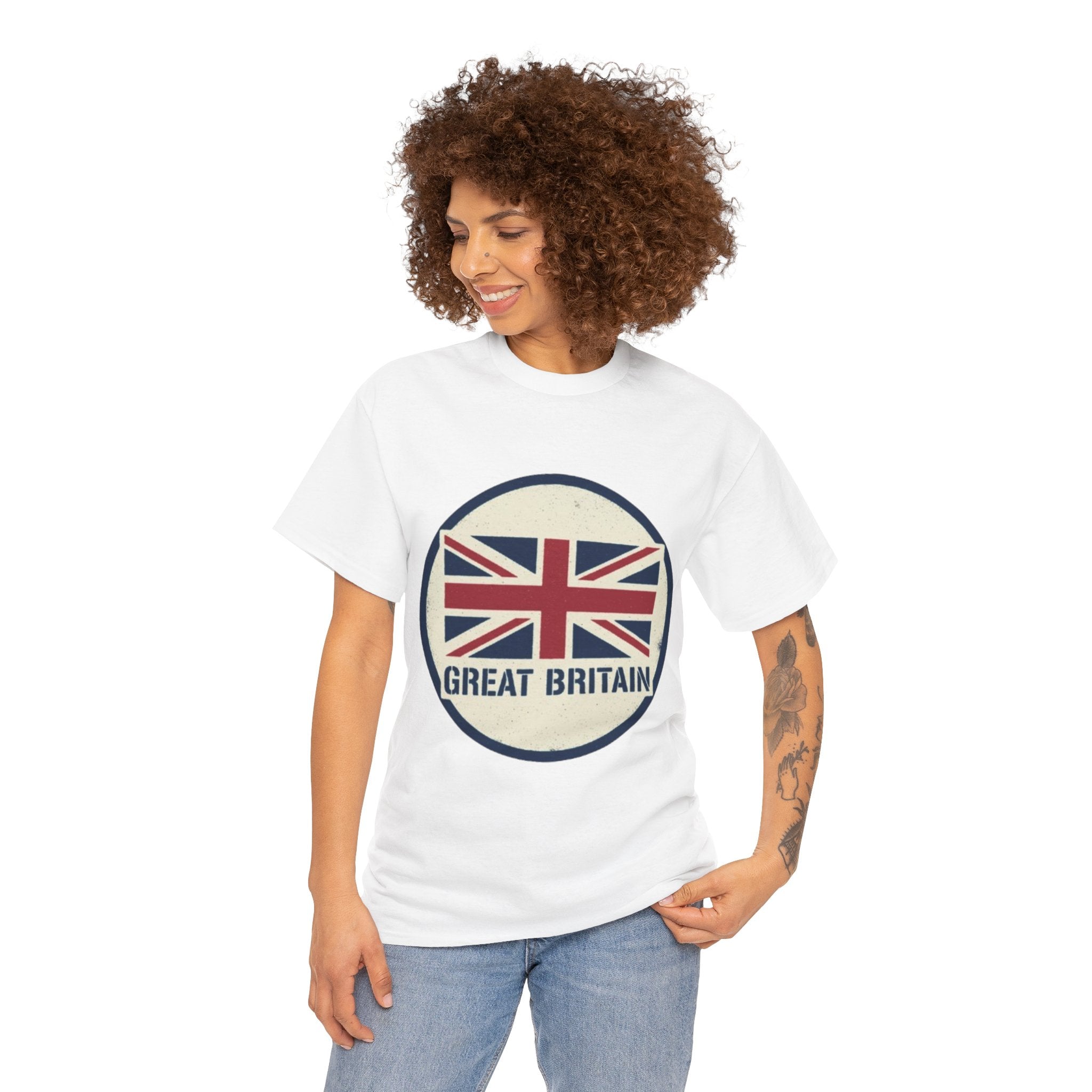 Great Britain Union Jack Retro Tee