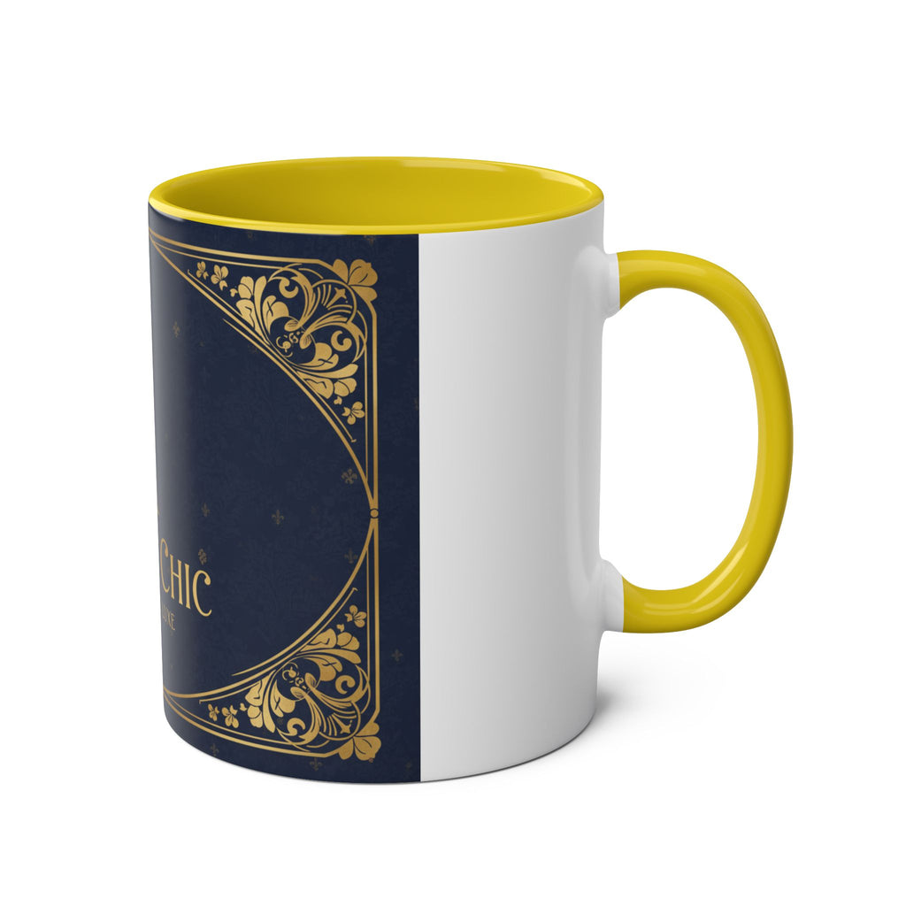 Two-Tone Coffee Mugs, 11oz